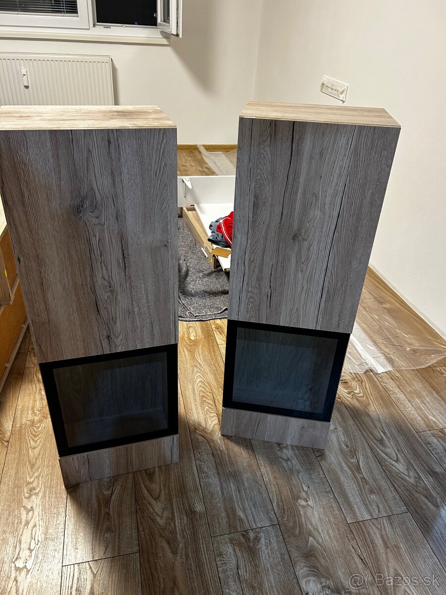 Obývacia stena - svetlý odtieň, bez poškodení - 5