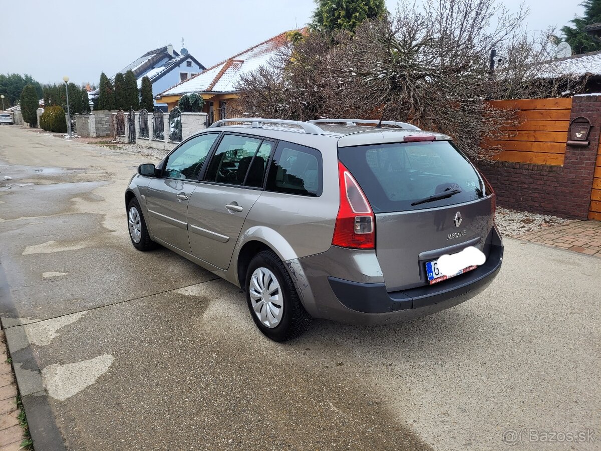 Predám Renault megane combi 1.5 dci diesel kw 78 r.v 2007 - 5