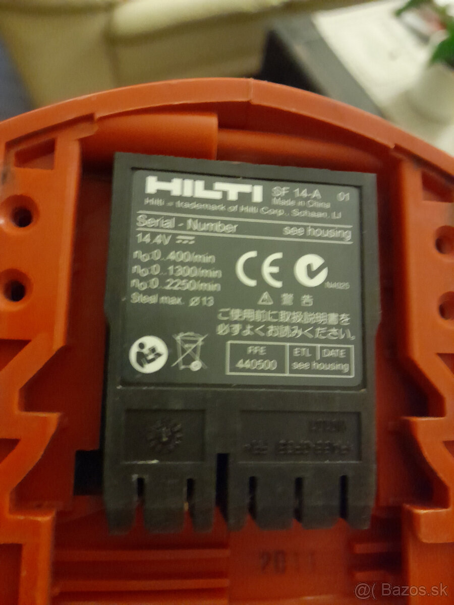 Predam Hilti SF 14-A utahovacka s bateriou - 5