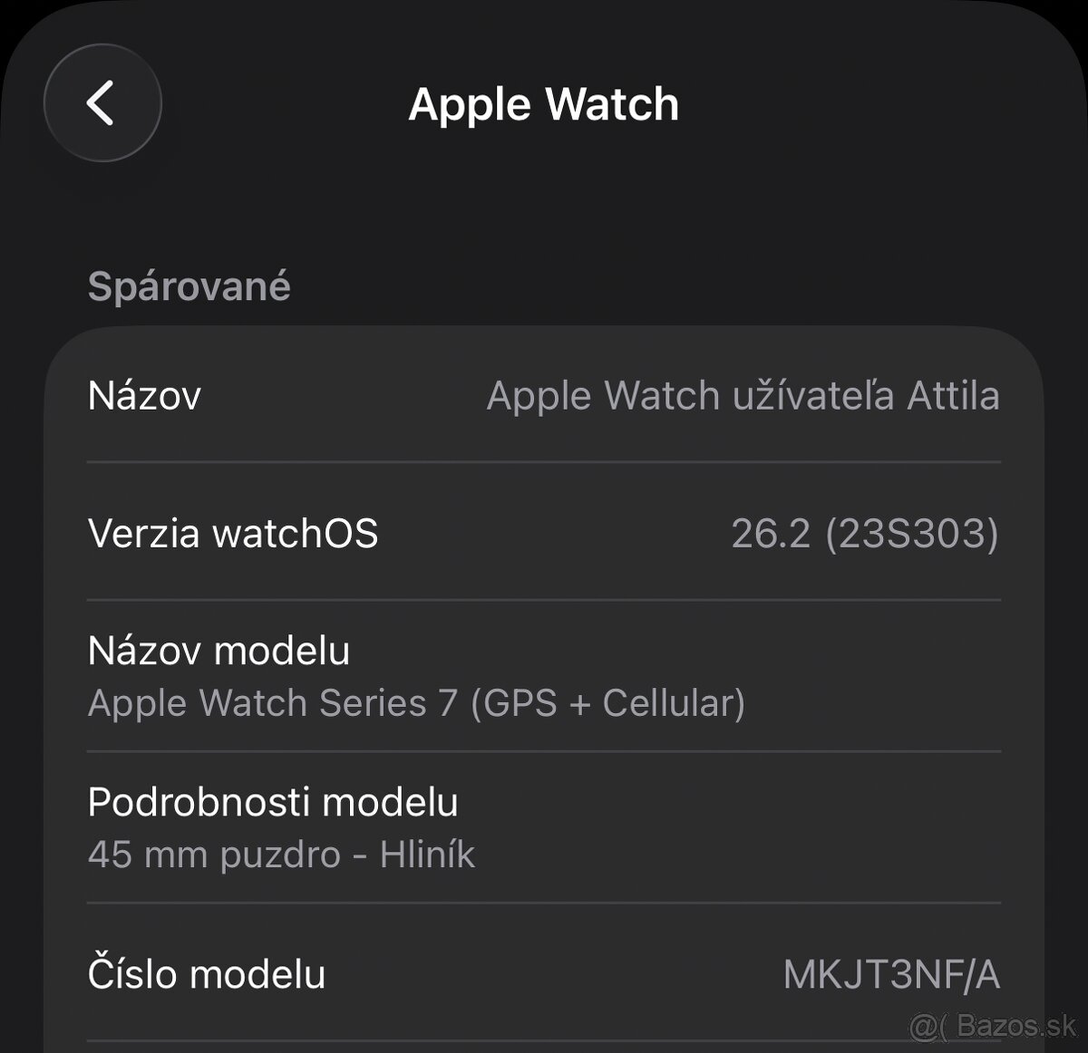 Apple Watch Series 7 45mm Cellular - 5