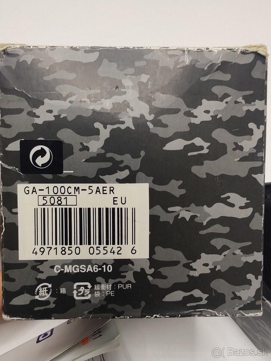 Predam hodinky CASIO G SHOCK GA100CM - 5