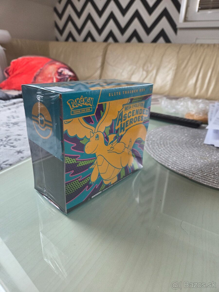 Predám pokémon ETB Ascended Heroes - 5
