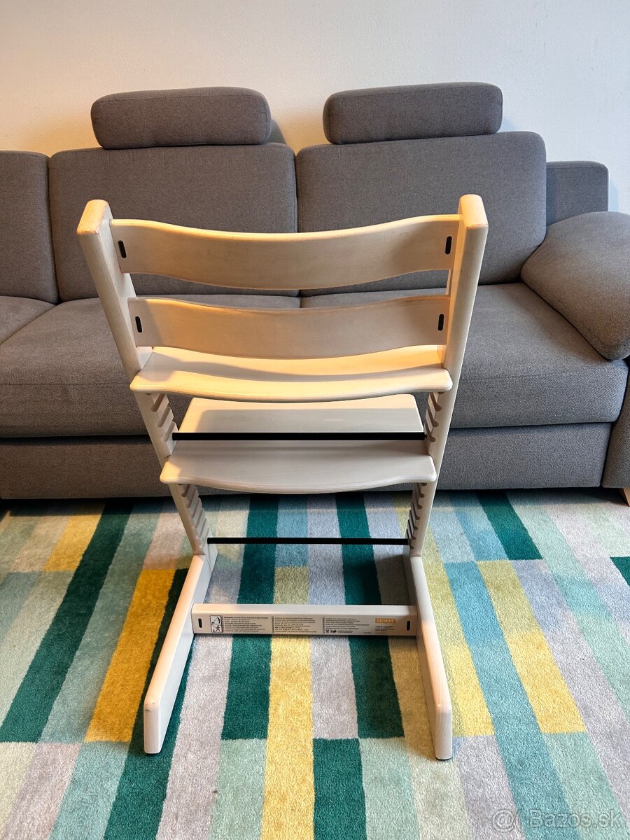 Stokke Tripp Trapp stolička - farba Whitewash - 5