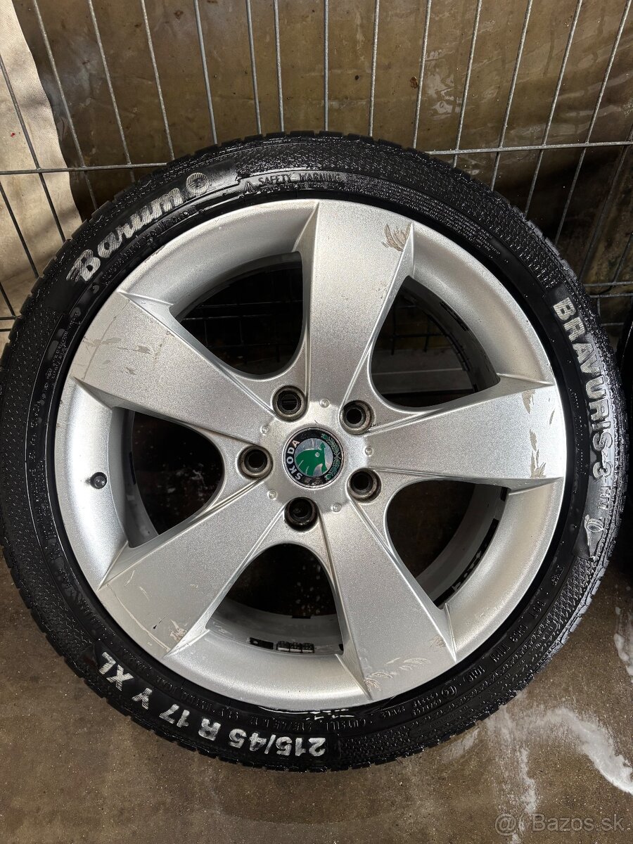 Elektrony Škoda 5x112 r17 - 5