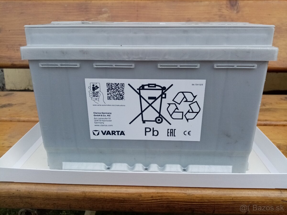 Nova Autobatéria 12V VARTA E11 74Ah 680A - 5