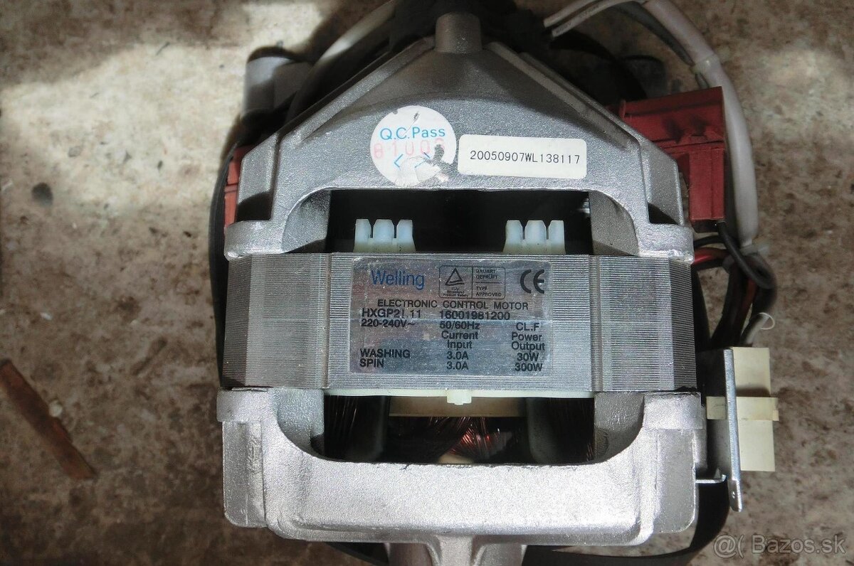 Motor na automatickú práčku - 5