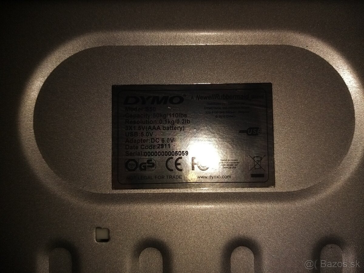 Vaha na baliky DYMO S50 - 5