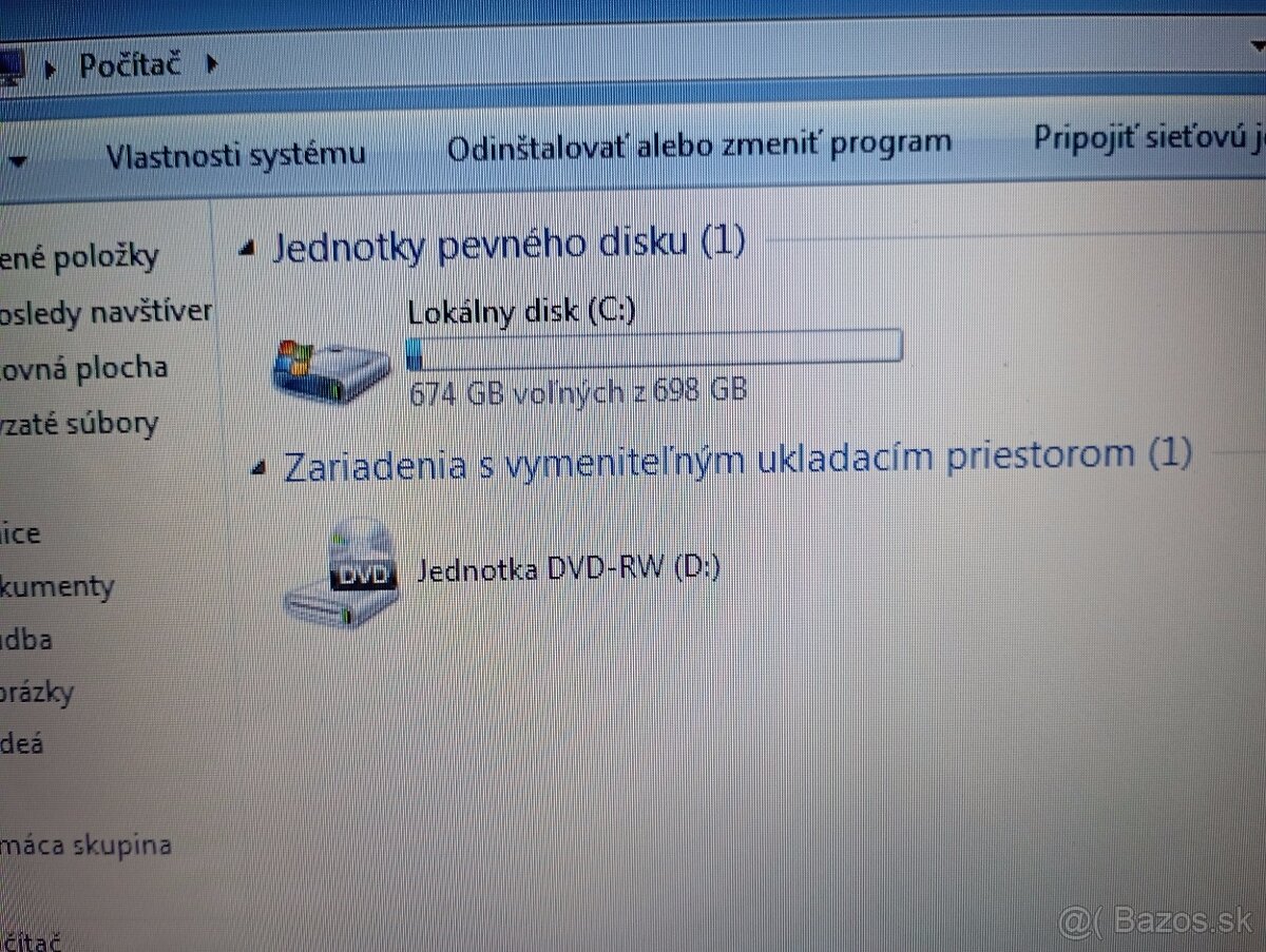 predám notebook ASUS X550C , WINDOWS 7 - 5