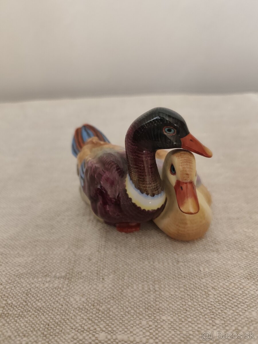 Herend kačky porcelánová soška - 5