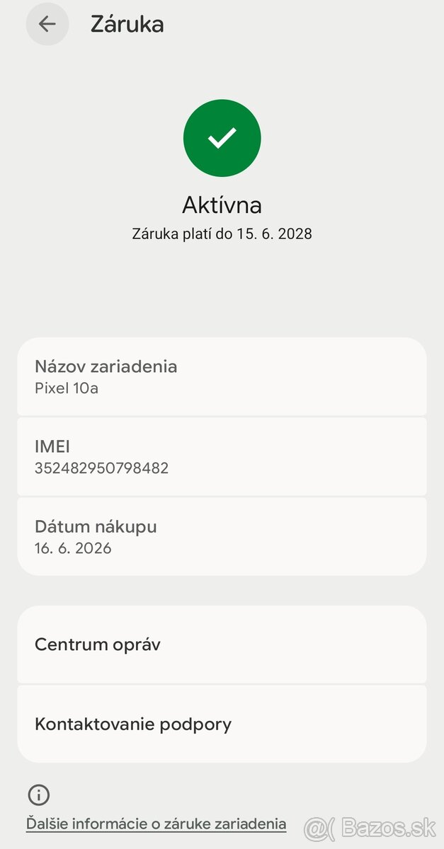 Google Pixel 10a 5G 8GB/128GB - 5