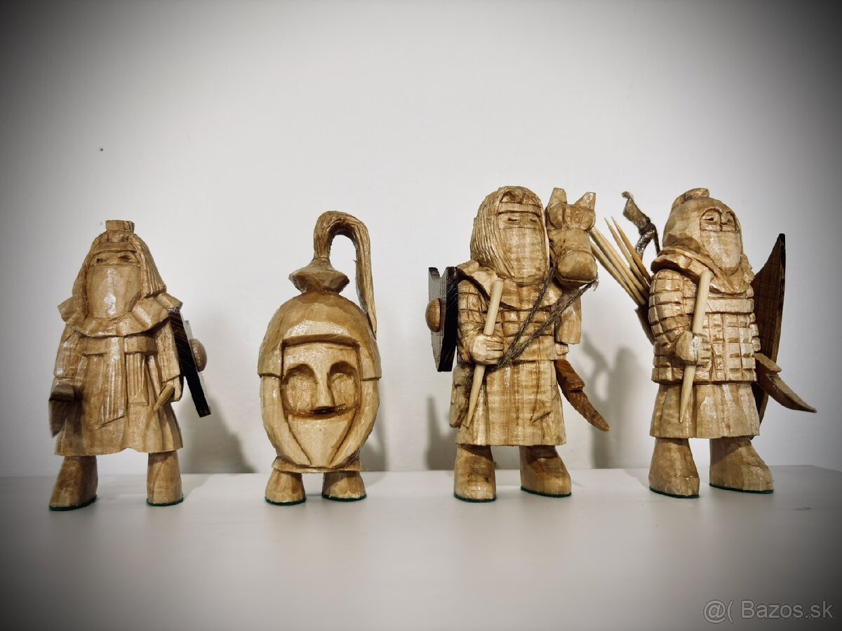 Drevené figúrky na šachovnicu - 5