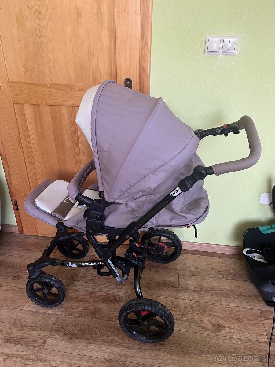 Trojkombinácia kočík - Jané crosswalk - béžový - 5