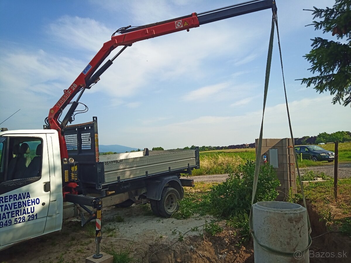 autodoprava vyklapačom s hydraulickou rukou - 5