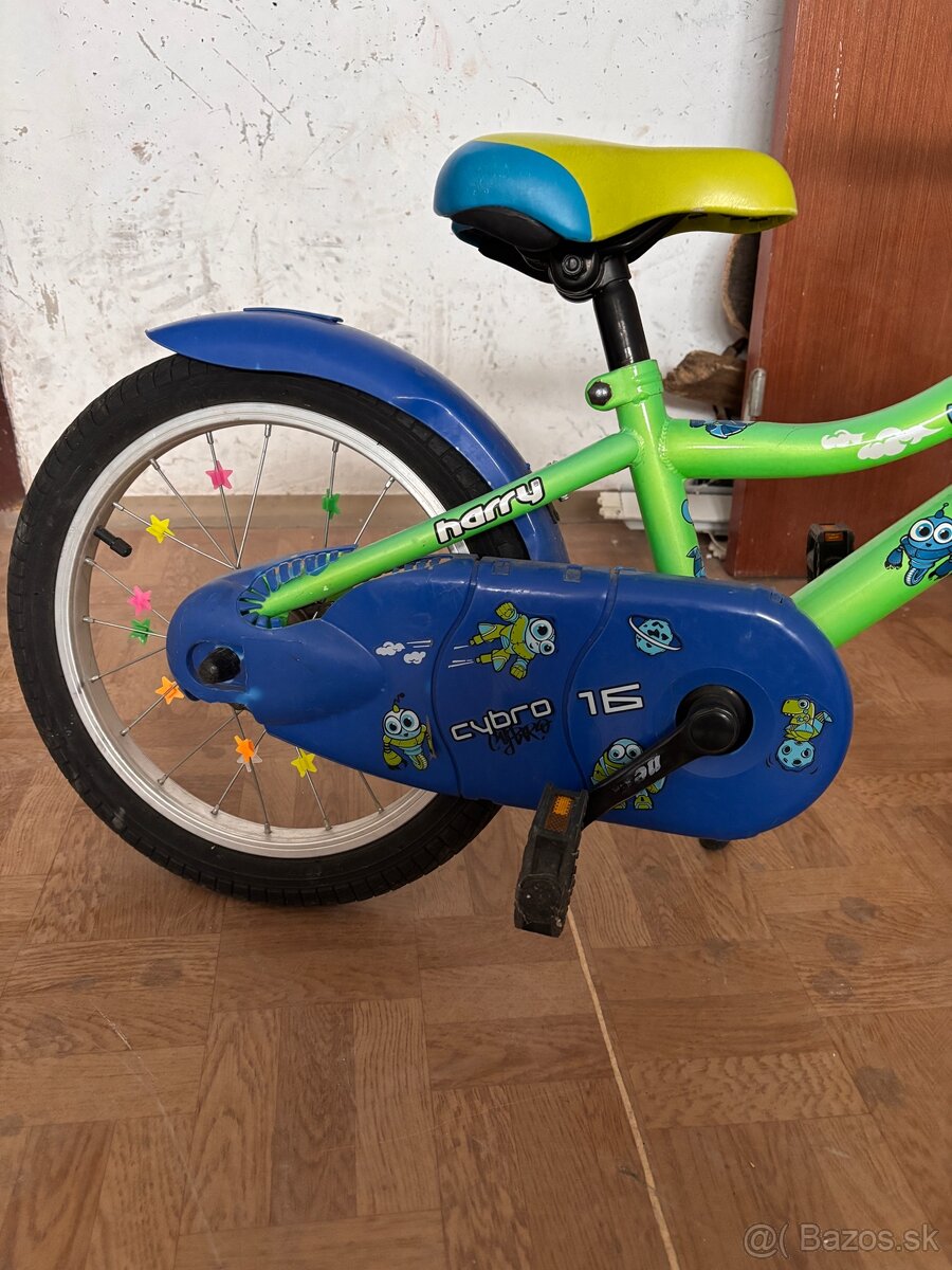Detsky zelený bicykel 16 - 5