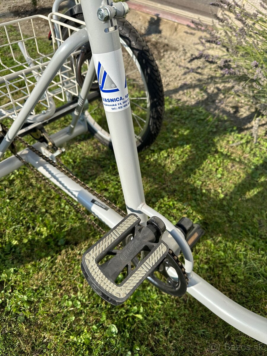 Trojkolka pre dospelých s nákupným košíkom - pre seniorov - 5