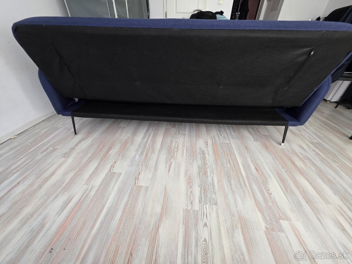 Moderná tmavomodrá pohovka – vo výbornom stave – Bratislava - 5