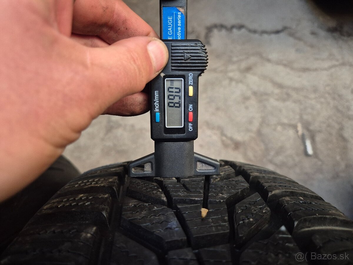 215/60 r17 zimné 4 ks HANKOOK dezén 8,9 - 7,5 mm DOT2023 - 5