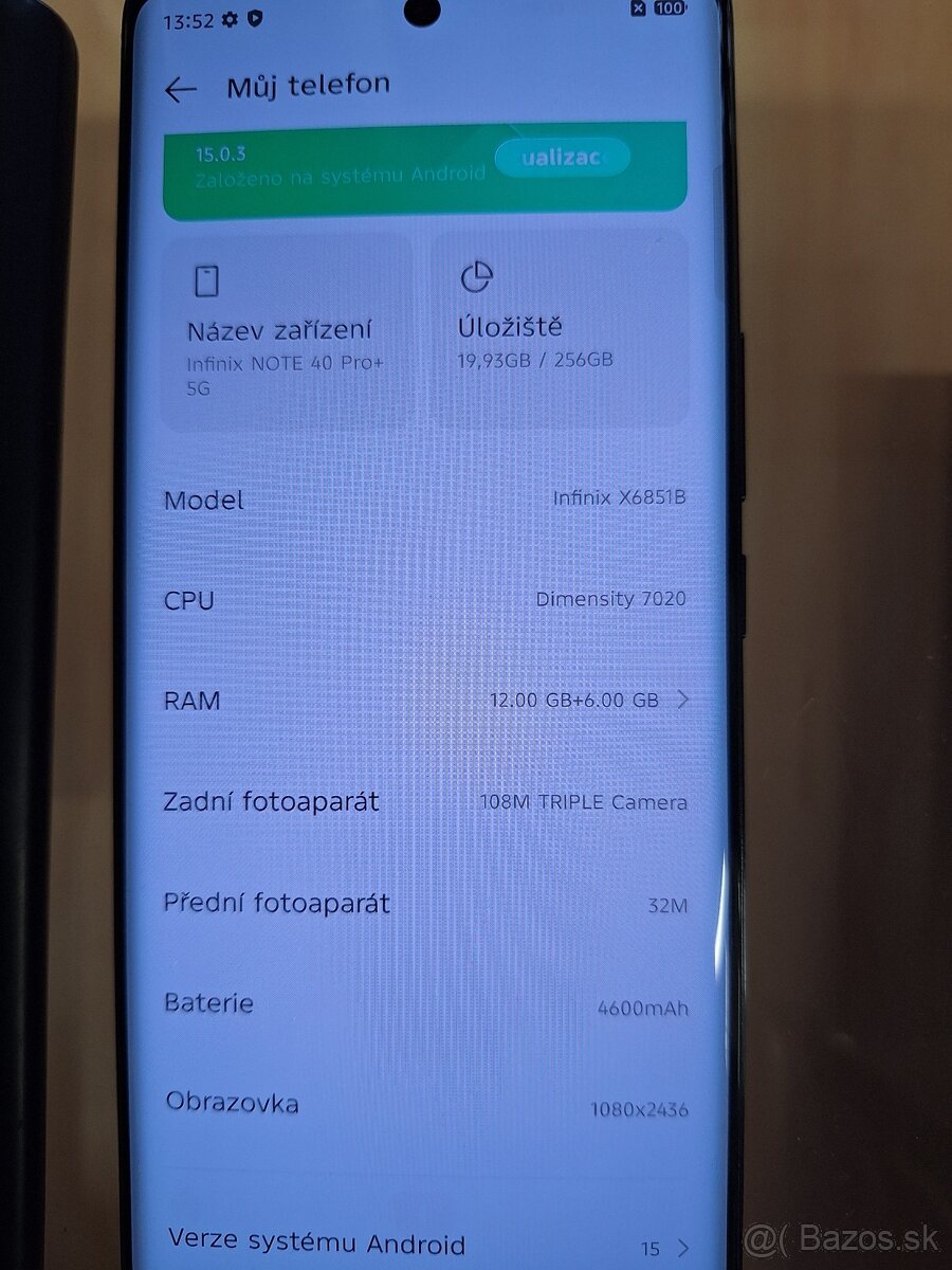 Infinix Note 40 Pro+ 5G, 12GB/256GB - 5