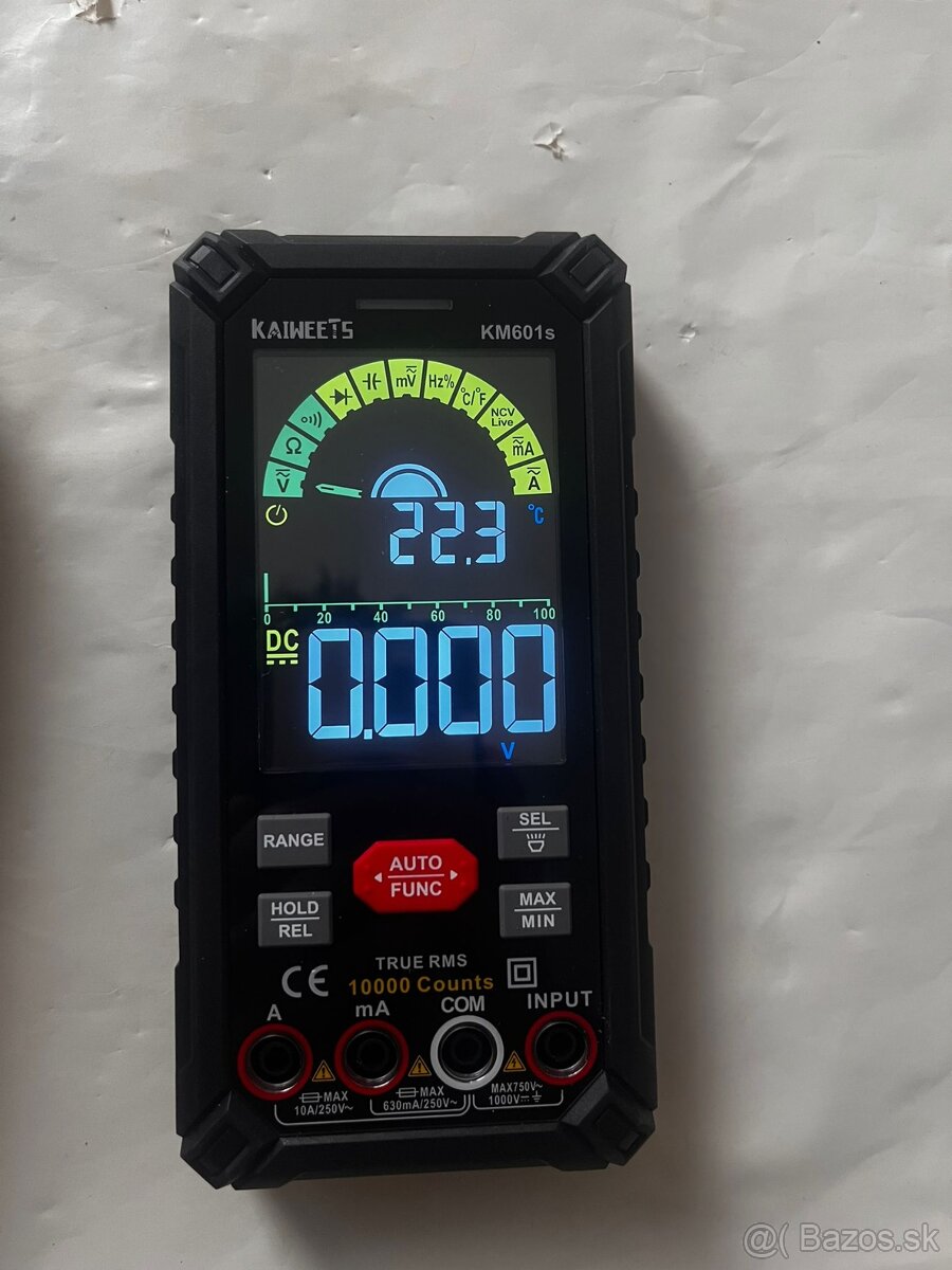 Digitálny inteligentný multimeter, nabíjateľný - 5