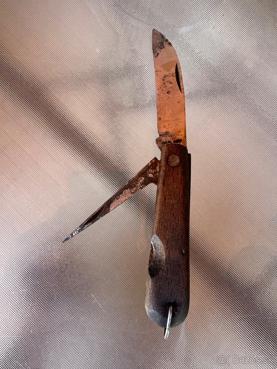 Staré kapesní nože, Gerlach RGM, holení, flakony - 5