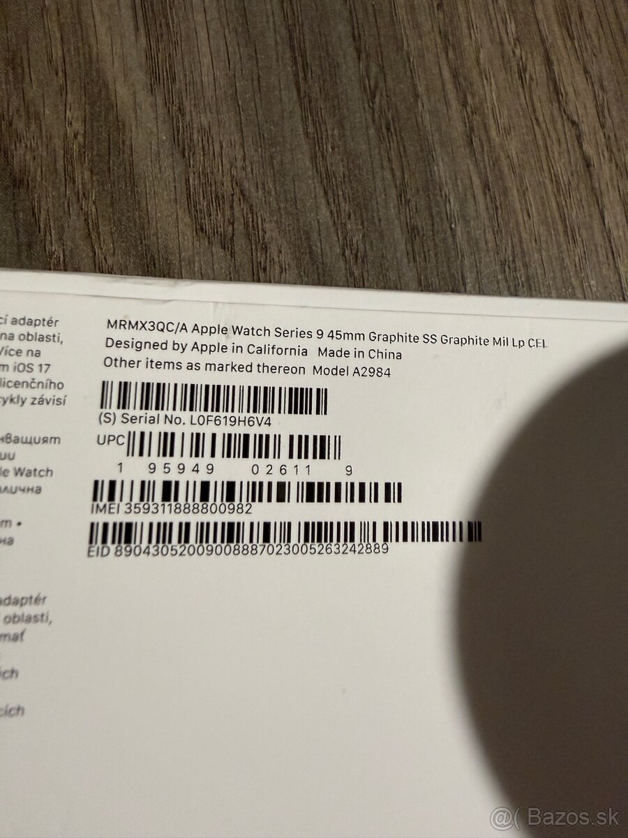 Apple Watch Series 9 45mm Graphite stainless steel - 5