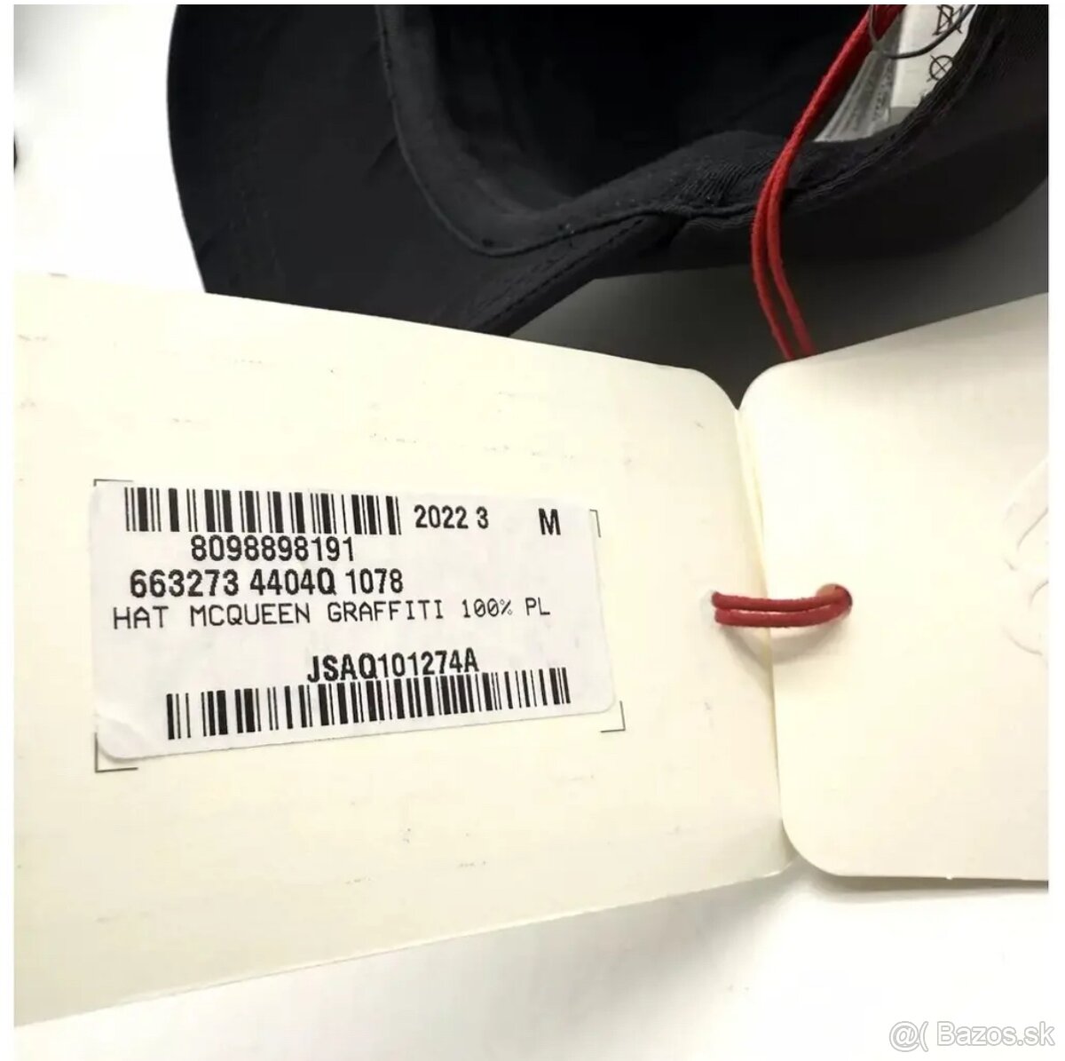 alexander mcqueen hat veľkosť L - 5