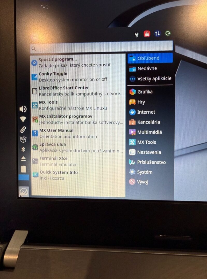 Notebook HP i3-2330M / 8 GB RAM / 250 GB SSD / LINUX MX - 5