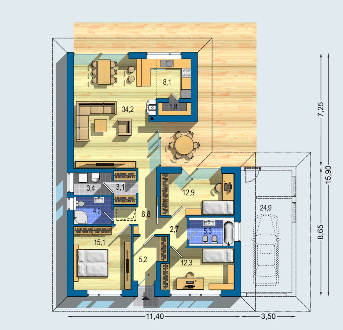 PREDAM NOVOSTAVBU V SMOLENICIACH - 5