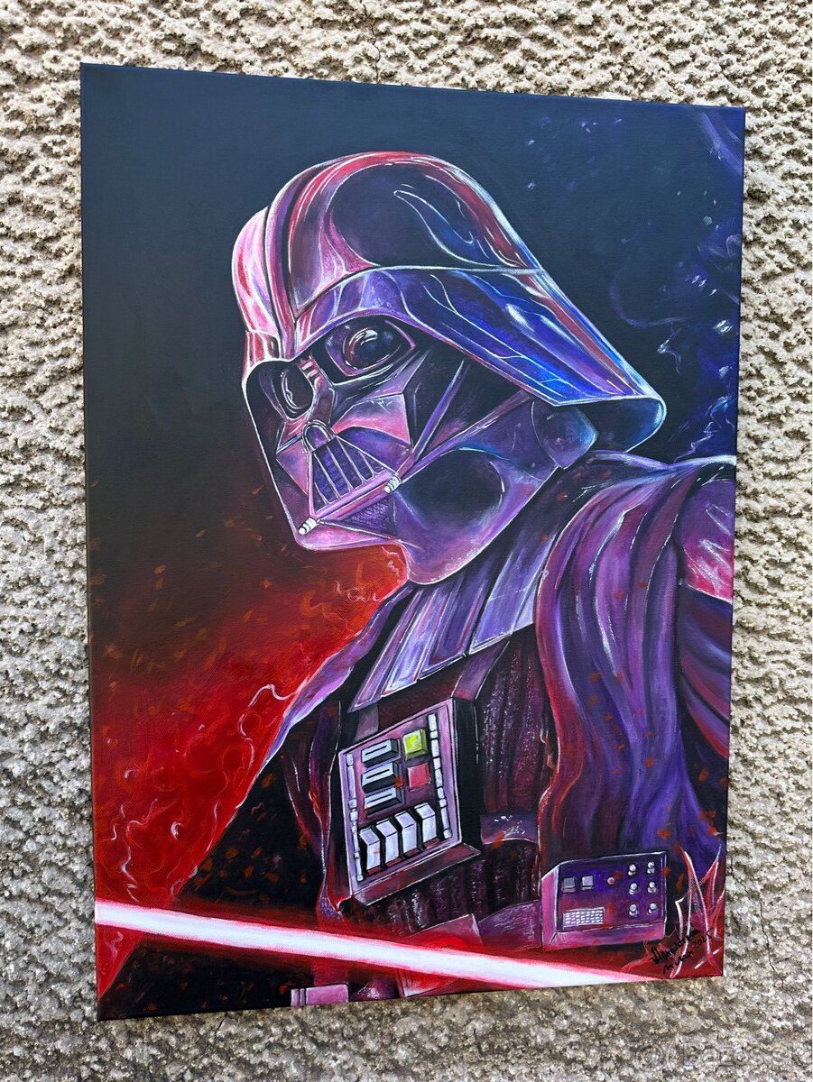 Ručne malovany obraz - 5