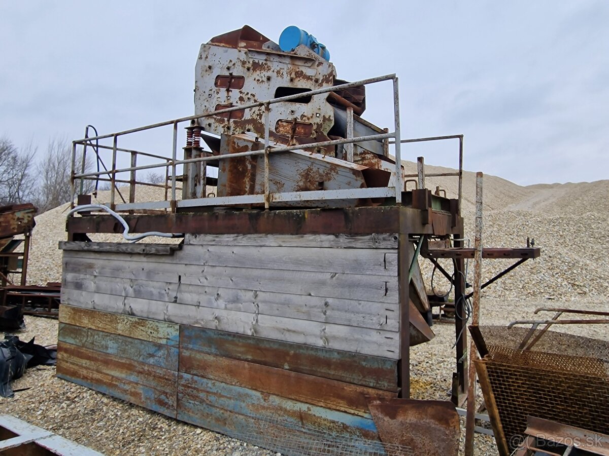 Trojsitný triedič štrko - pieskov (triedička) - 5