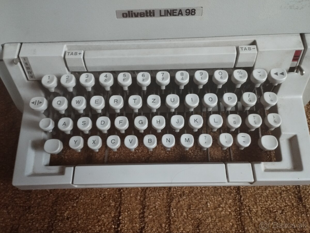 Písací stroj Olivetti Linea 98 - 5