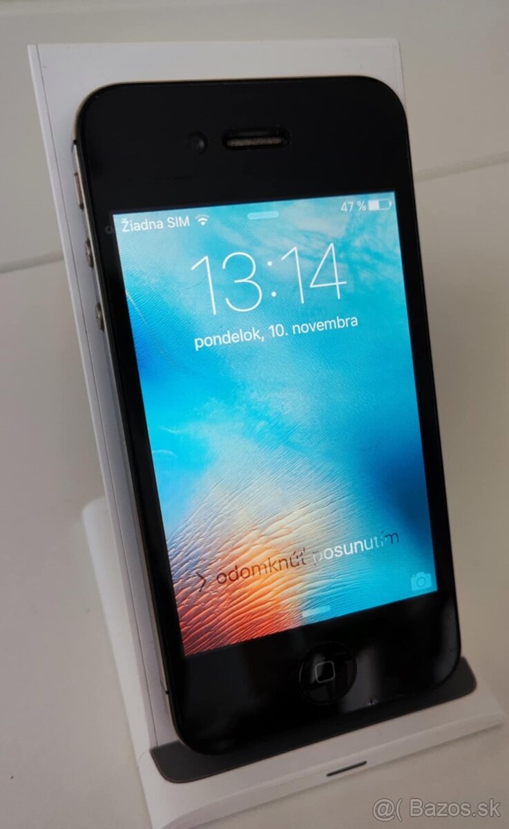Predám funkčný Iphone 4s 16gb v super stave - 5