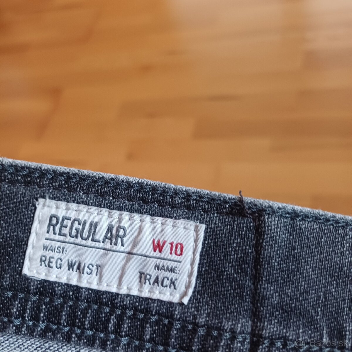 Pepe jeans šedé slim fit streč - 5