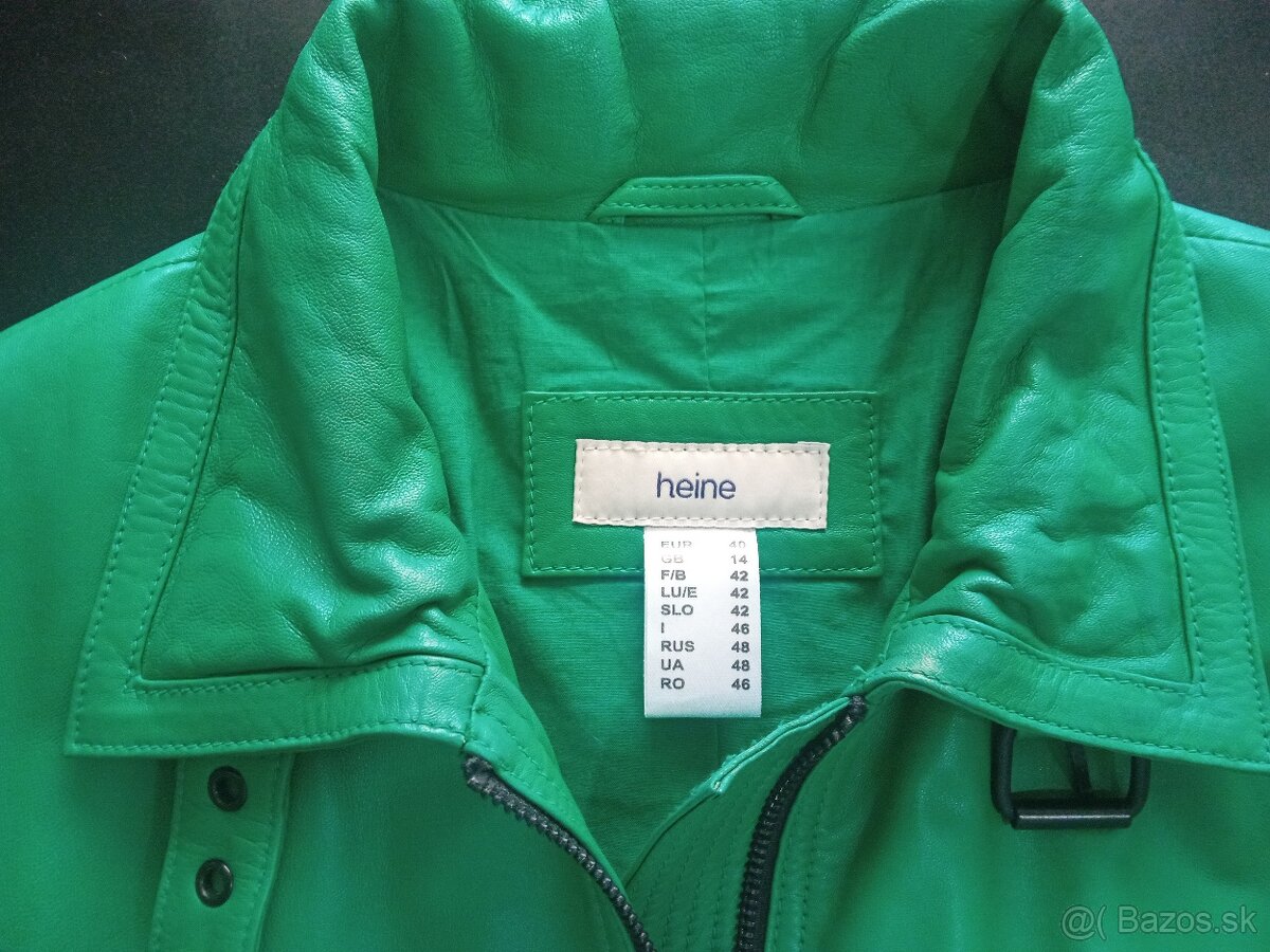 Kožená bunda z pravej jahňacej kože č.40 - 5