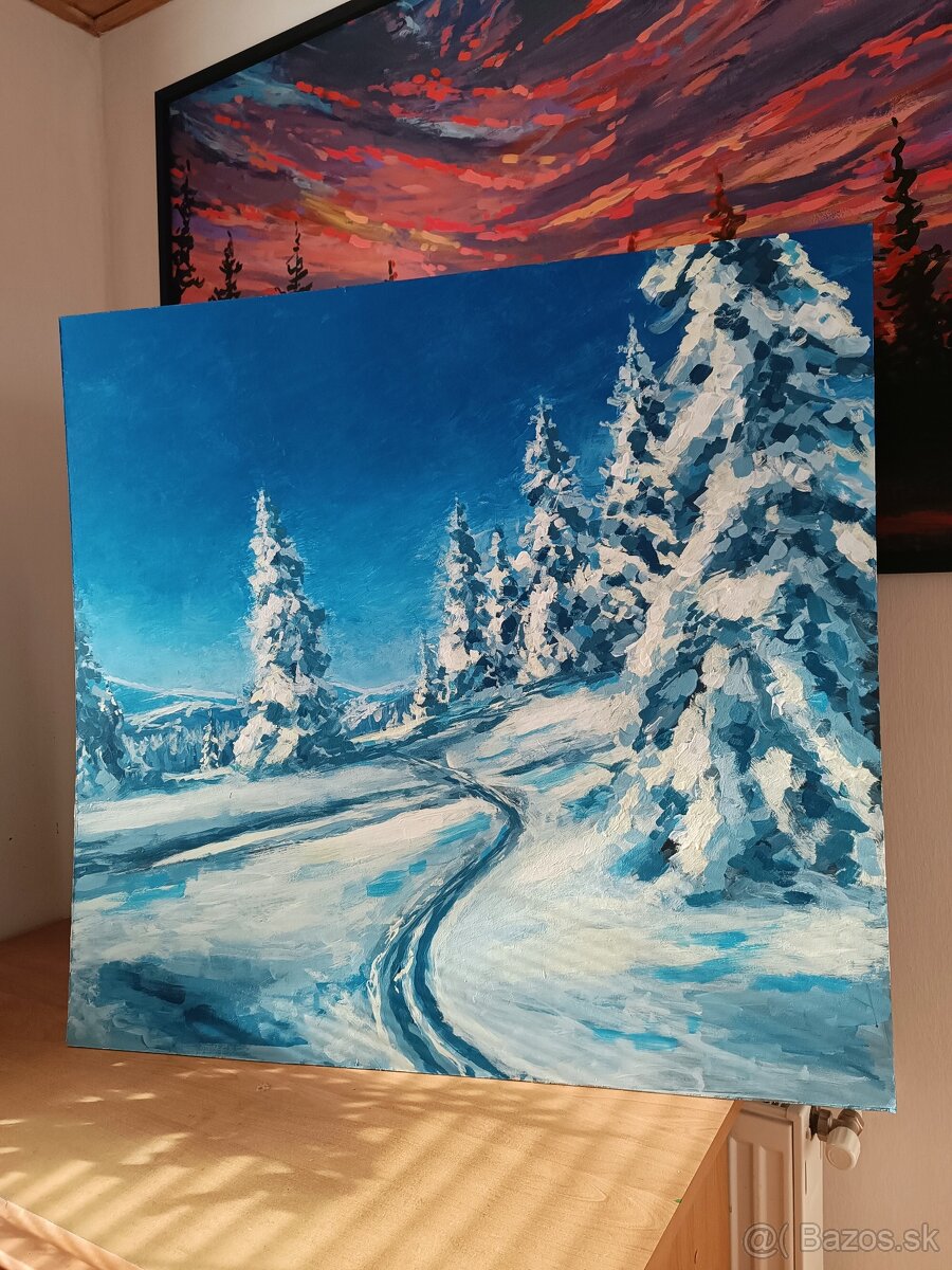 Akrylové obrazy 100x90 - 5