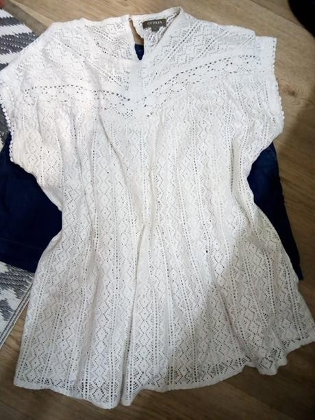 Nádherná značkova krajkovana blúzka - 5