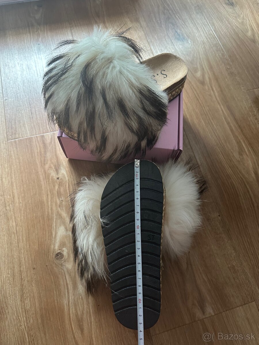 Damske slapky, nove - 37 - 5