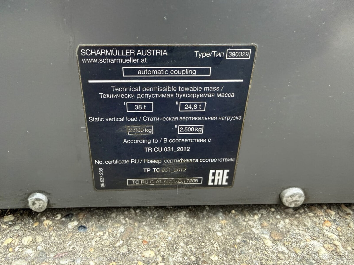 Automatické posúvné tiahlo Claas Axion, Arion - 5