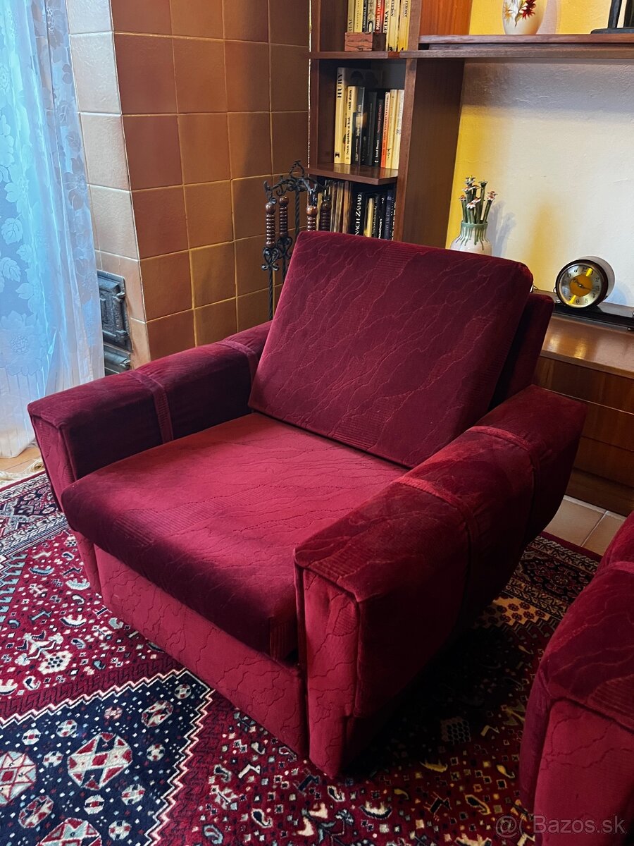 Retro sedacia súprava - 5