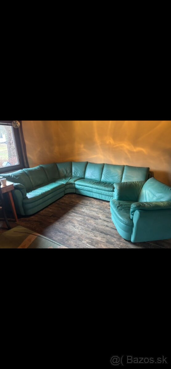 Kožená sedacia súprava - 5