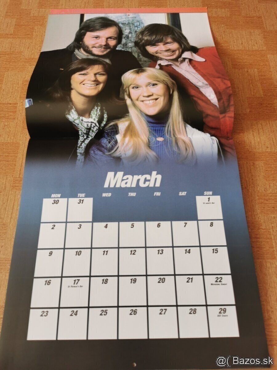 ABBA CALENDAR 2009 - 5