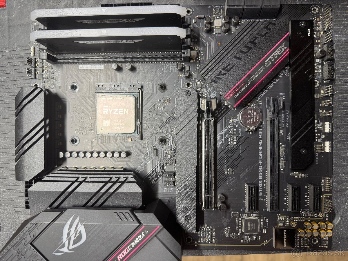 Asus Rog Strix B550-F Gaming wi-fi ii+Ryzen7 5700x+Ddr4 16g - 5