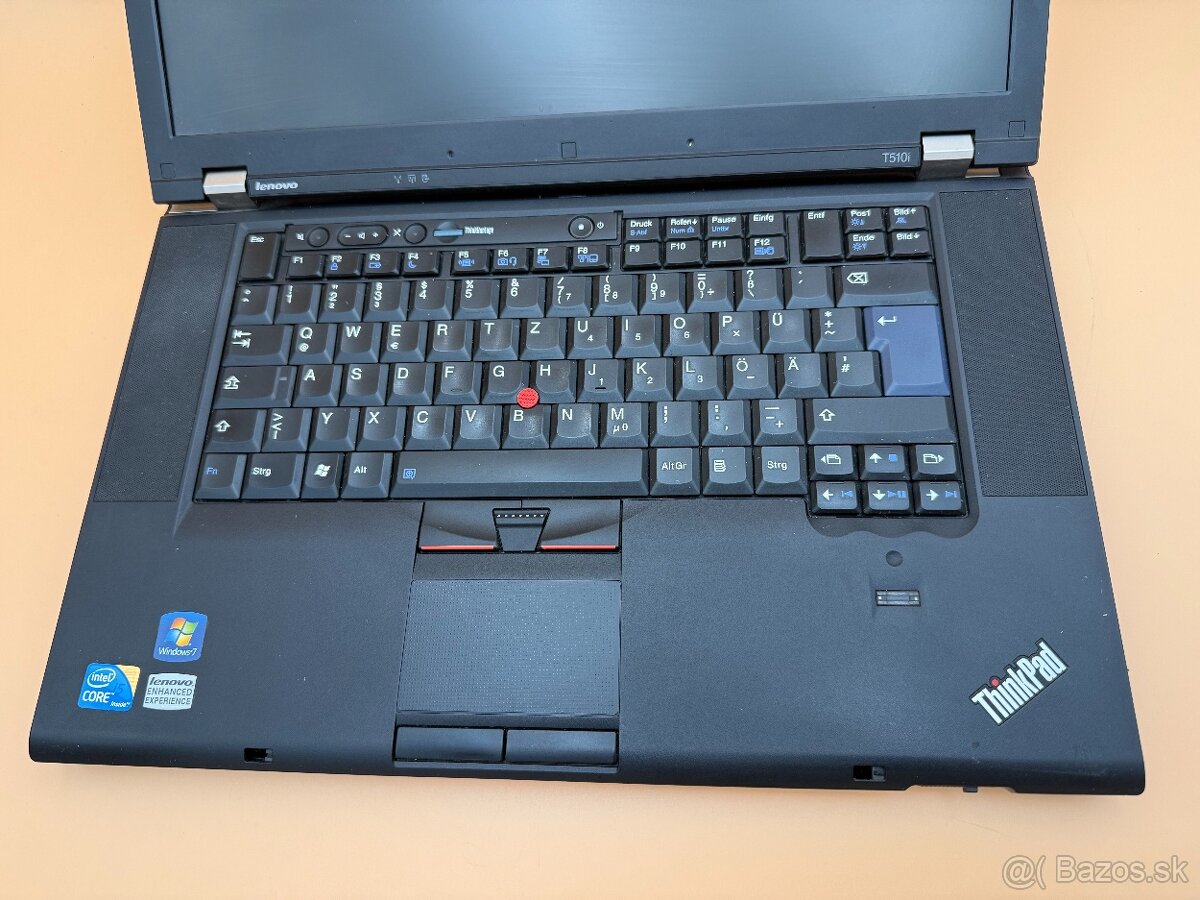 Notebook Lenovo ThinkPad T510i – 15,6", i5, 8GB RAM, 250GB - 5