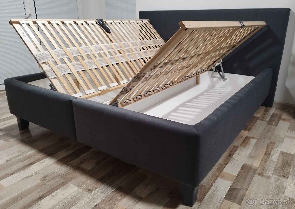 manzelska postel yn. Fines, 180x200x62 cm - 5