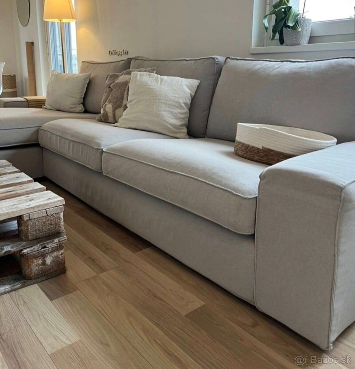 IKEA sedacia súprava KIVIK s uložnou taburetkou kivik - 5