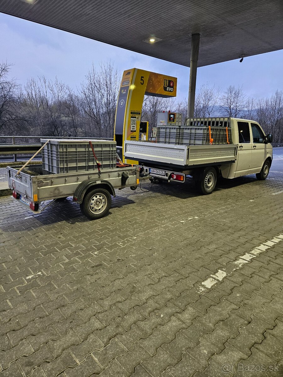 Volkswagen Transporter T5 valník 1,9 Tdi nová STK a EK - 5