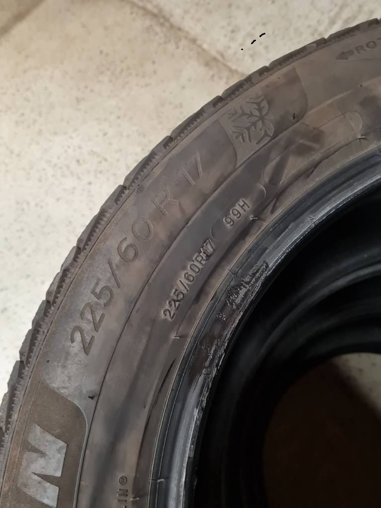 4x Michelin Pilot Alpin 5 225/60 R17 99 Zimné pneu - 5