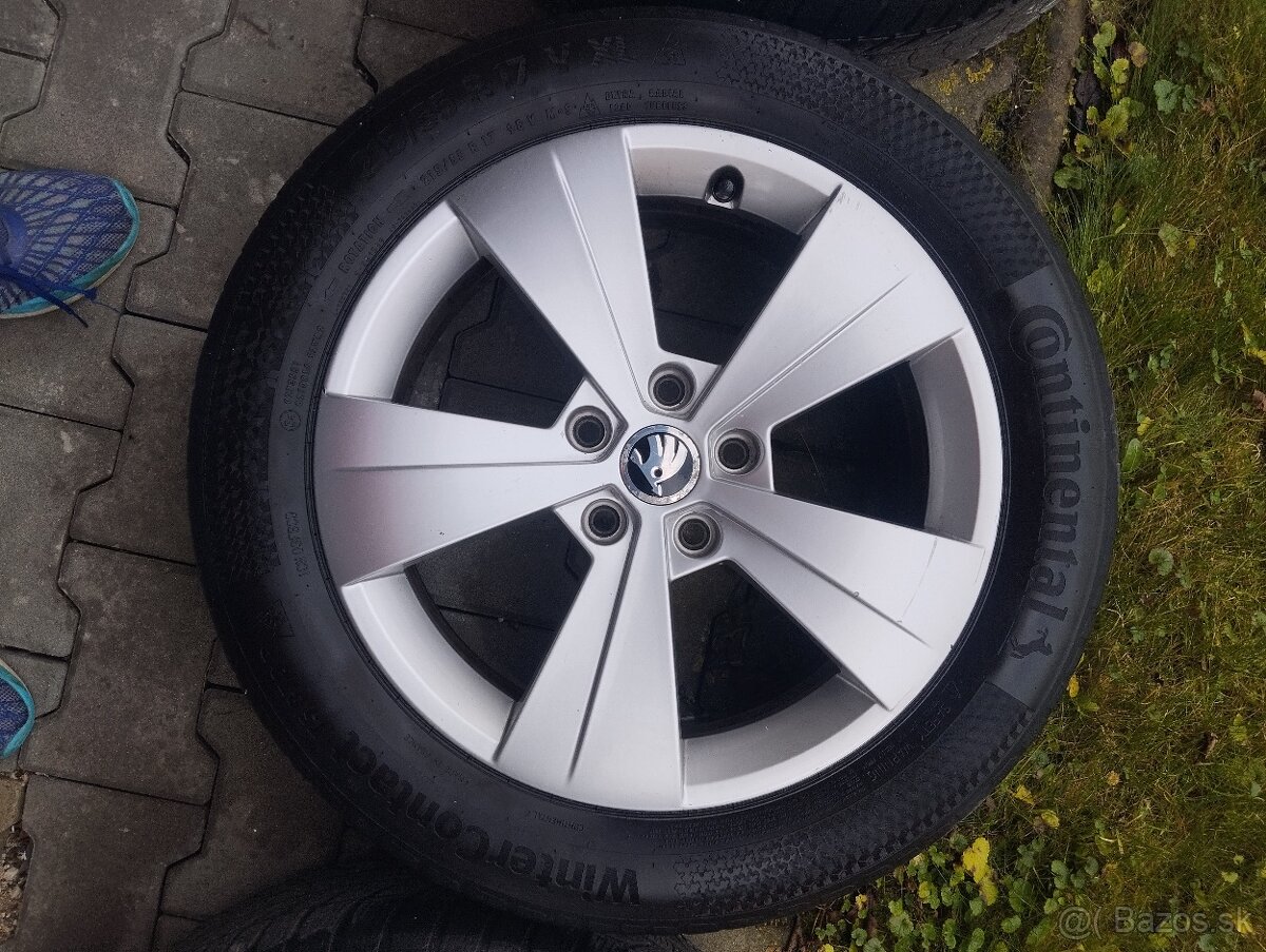 5x112 R17 Originál Škoda Superb 3 - 5