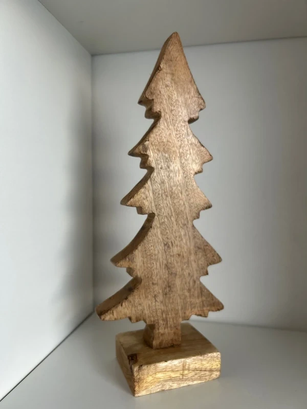 Drevený stromček - dekorácia - 5