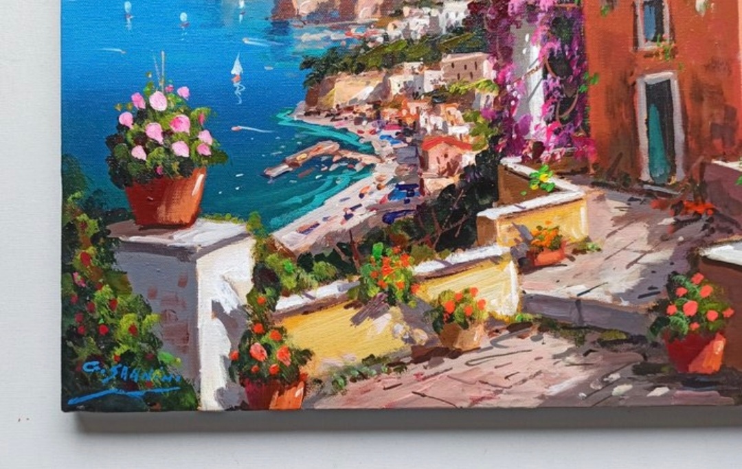 Originálny obraz – Gio Sannino: Sorrento Belvedere - 5